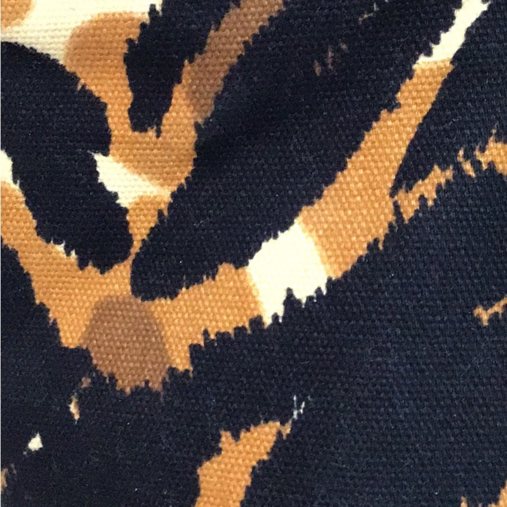 Betseyville by Betsey Johnson Tiger Print Tote with Studs, Black/Brown - Picture 9 of 12